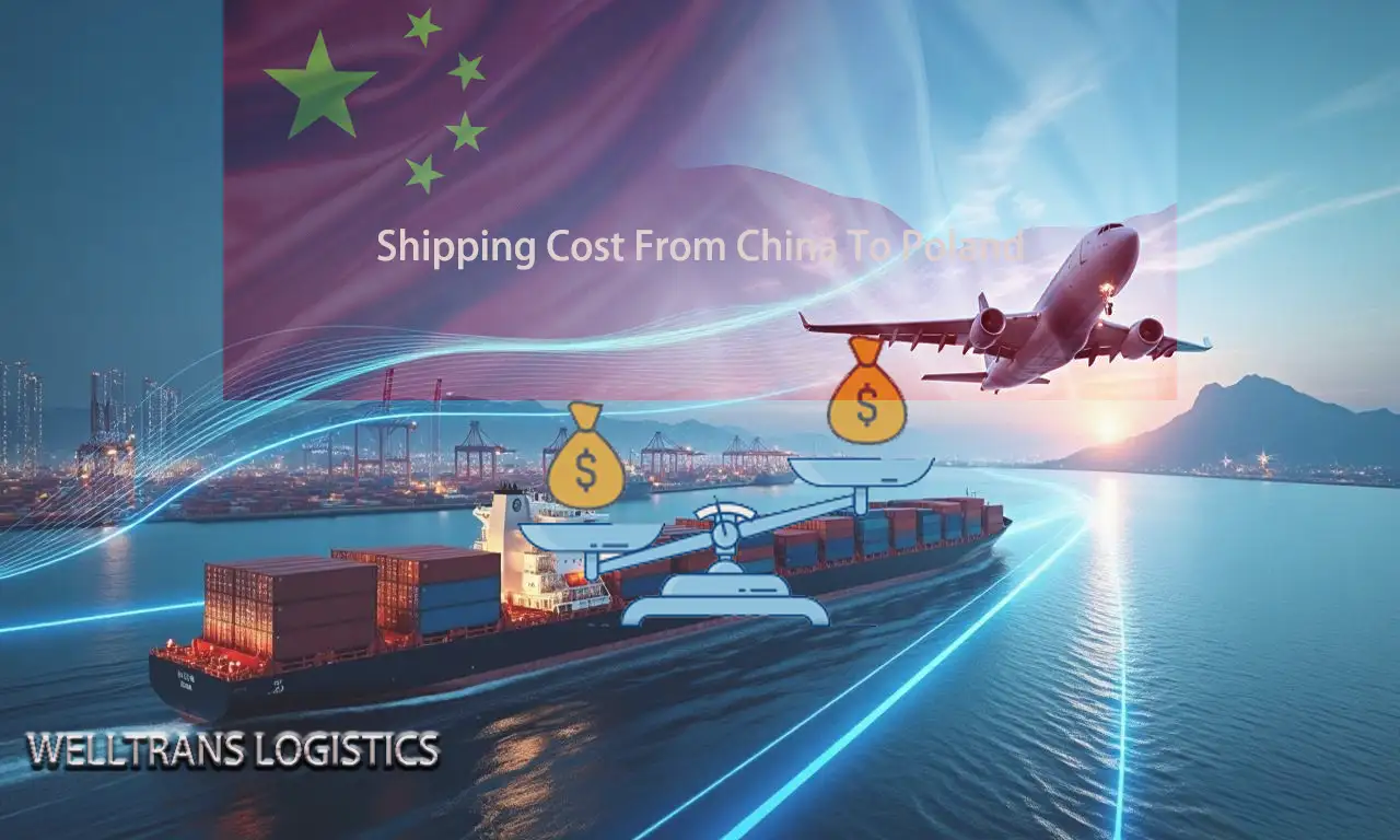 Shipping cost comparison from China to Poland