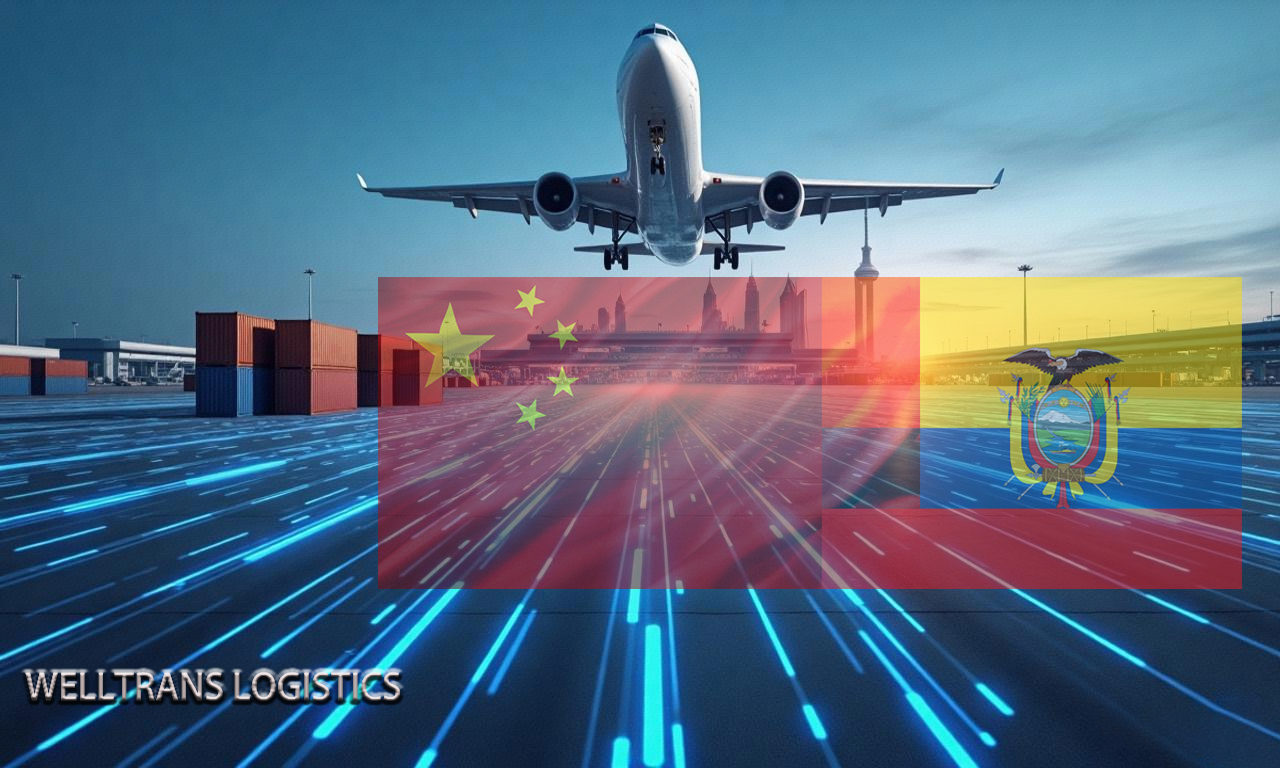 Air freight from China to Ecuador