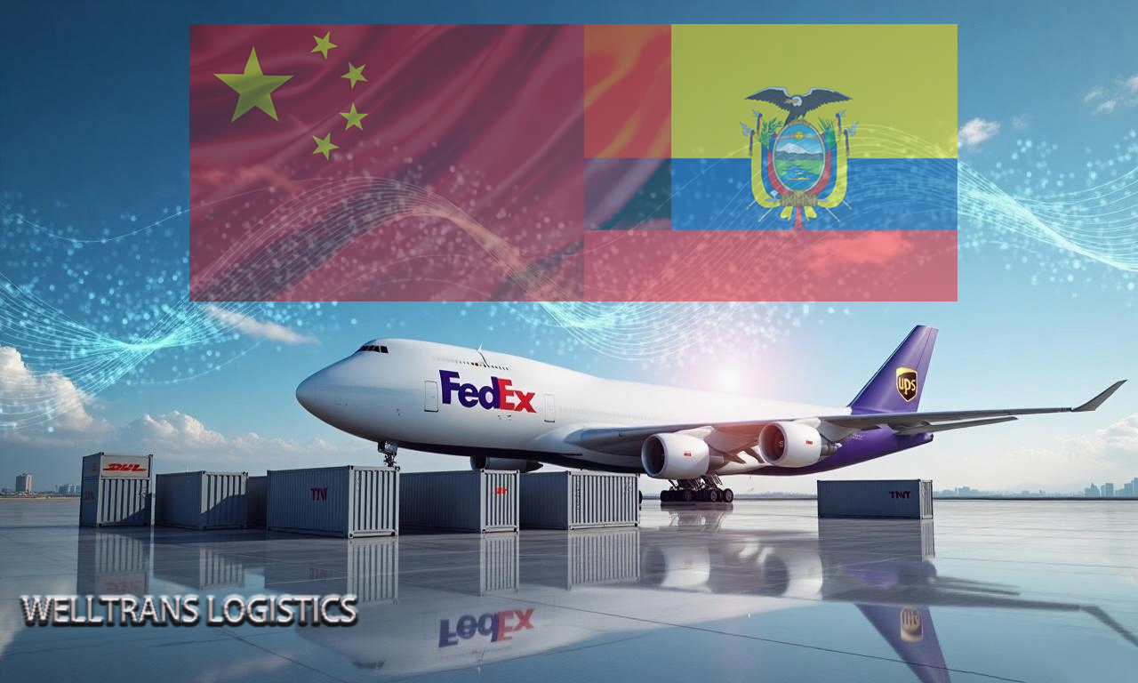 Express shipping from China to Ecuador