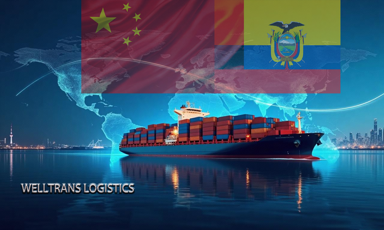 Ocean freight from China to Ecuador