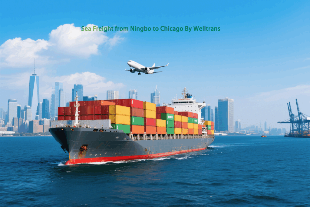 sea freight from ningbo to chicago
