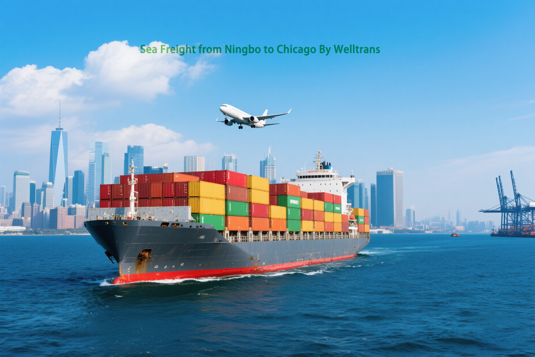 sea freight from ningbo to chicago