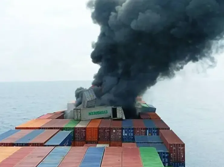 wanhai-vessel-on-fire-1 Fire Breaks Out Aboard Wan Hai 503 Container Ship