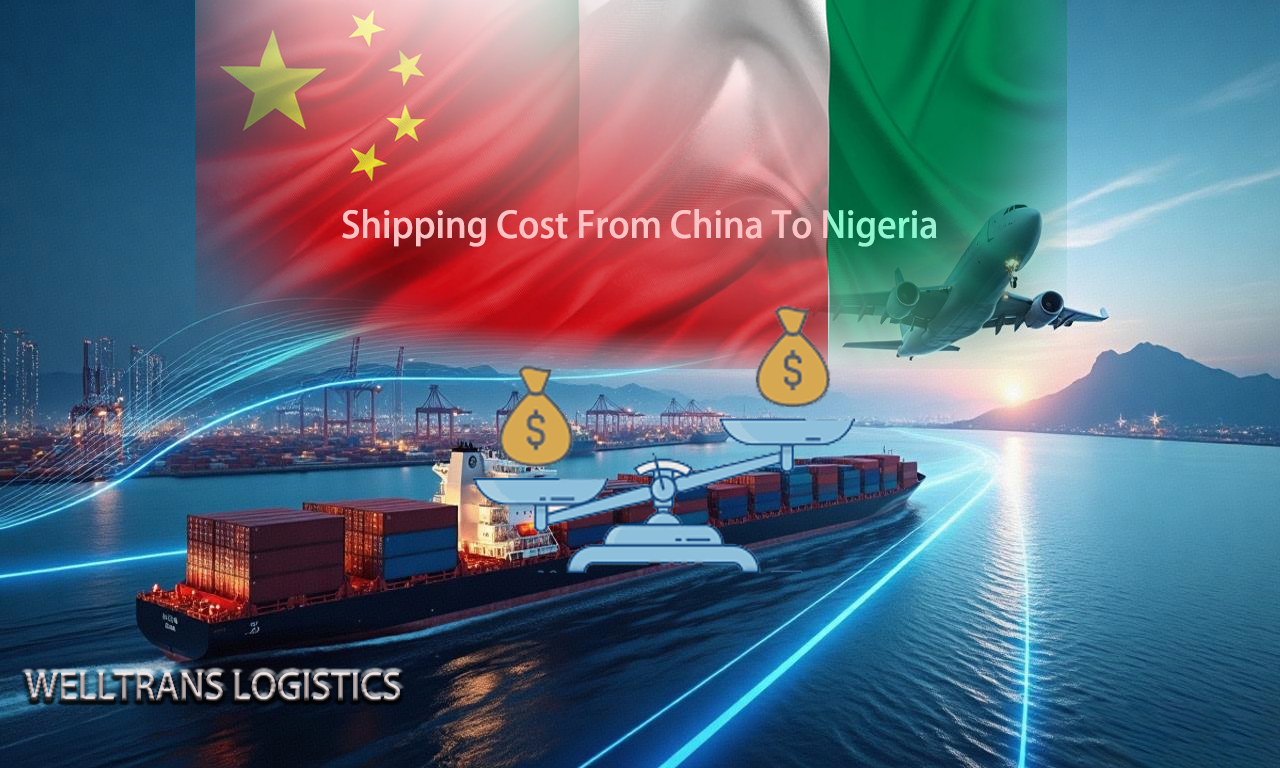 Shipping cost comparison from China to Nigeria