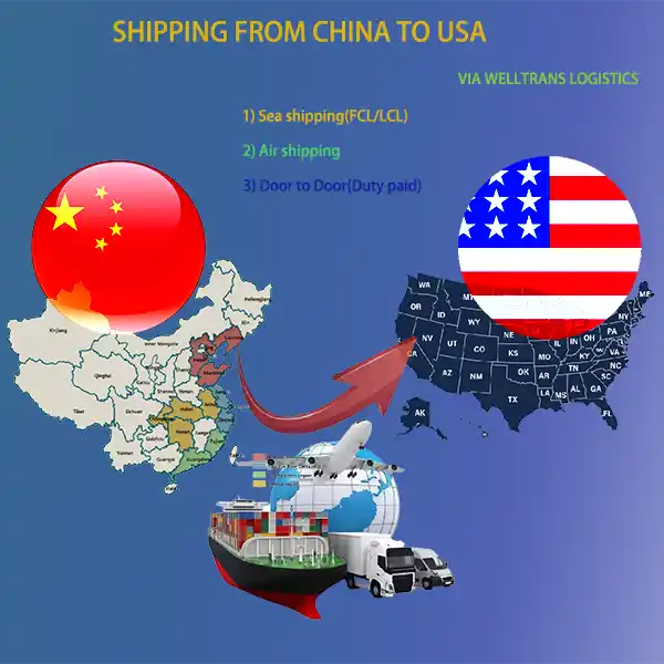 Shipping from China to USA
