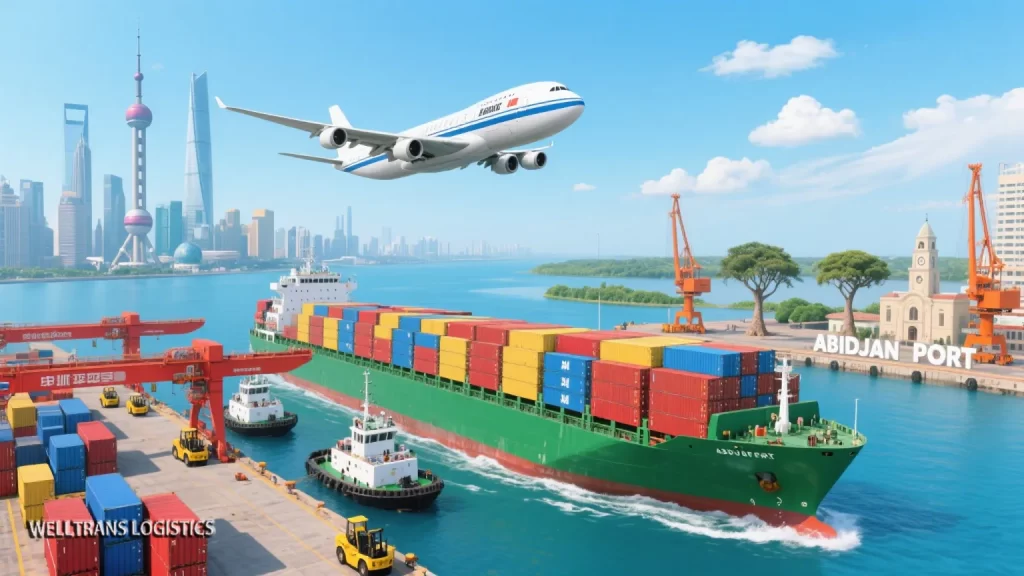 PORT PAIR FROM CHINA COTE DIVOIRE