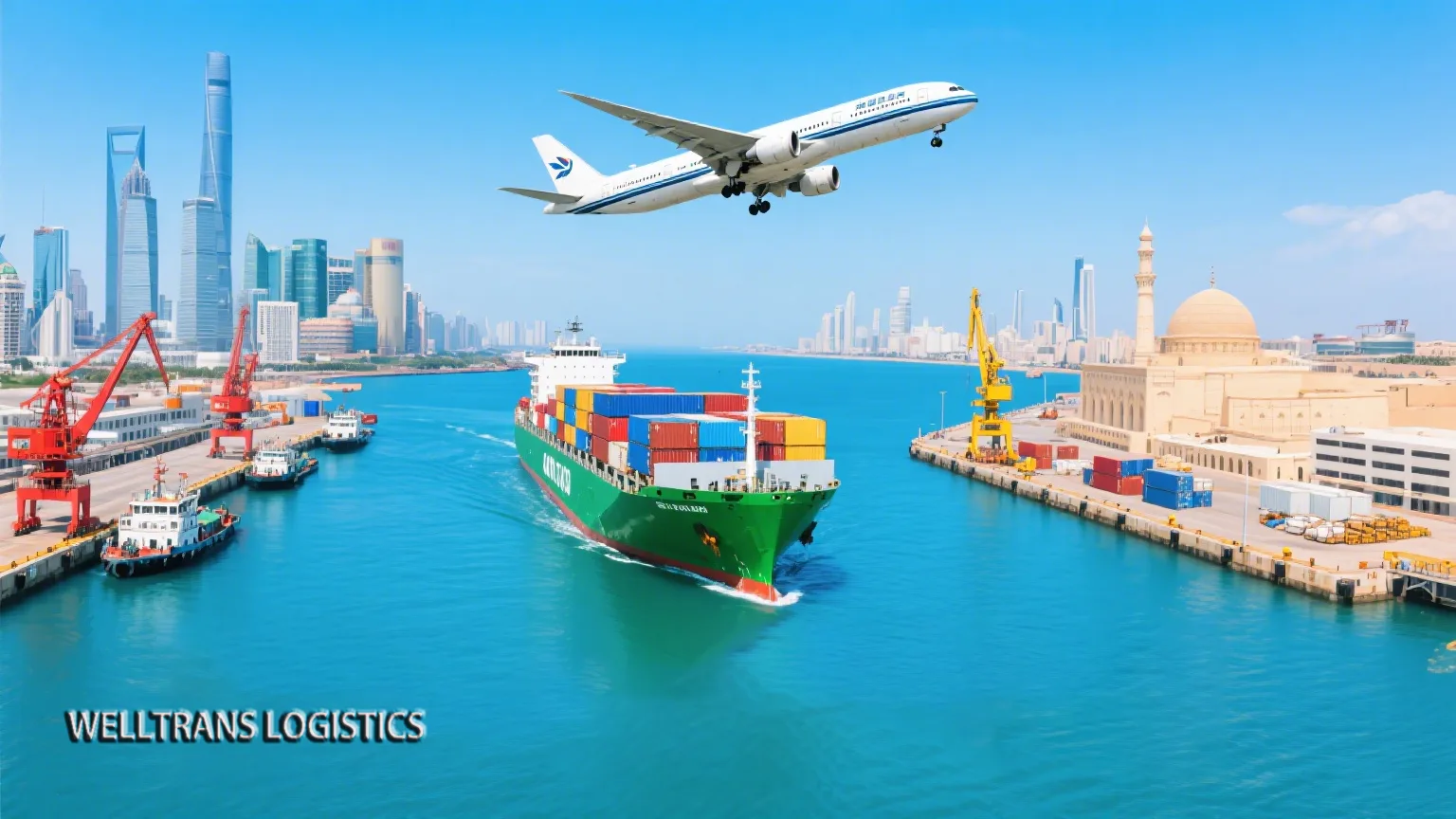 PORT PAIR FROM CHINA EGYPT WITH WELLTRANS