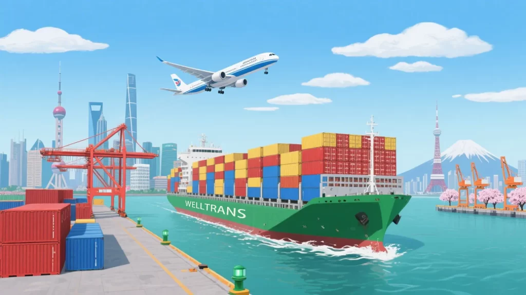 PORT PAIR FROM CHINA JAPAN