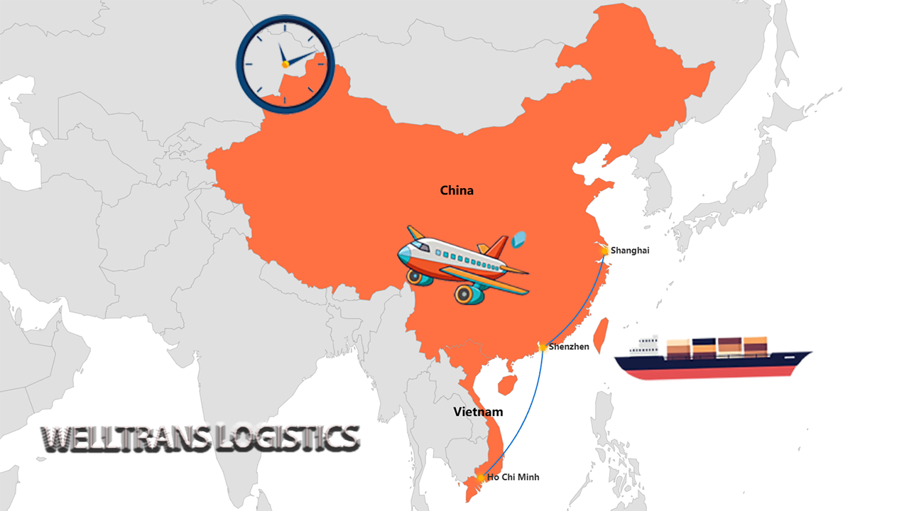 How Long Shipping From China To Vietnam