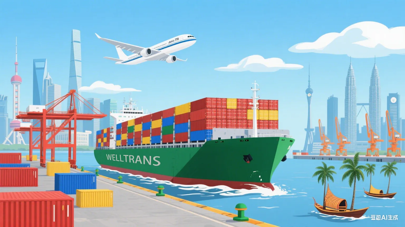 PORT PAIR FROM CHINA MALAYSIA