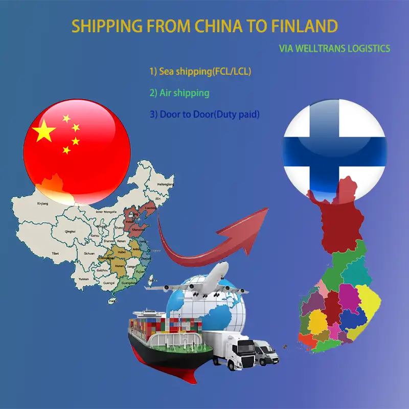 FeaturedImage Shipping from China to Finland
