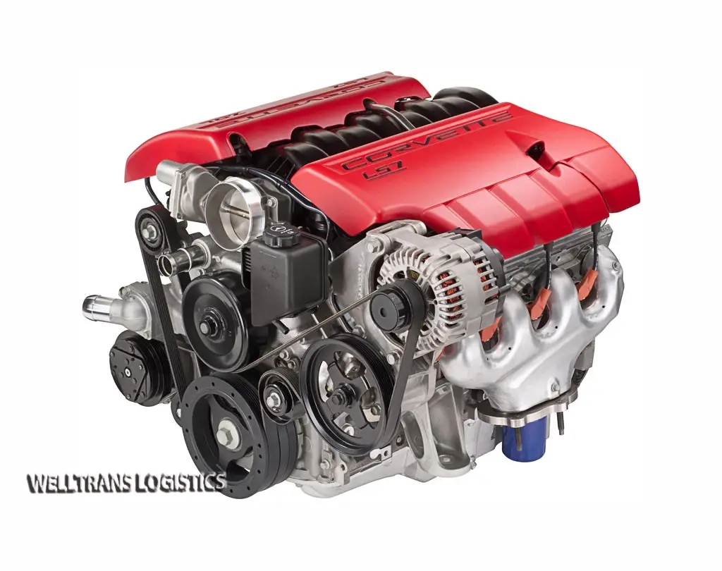 feature shipping case auto engine from shenzhen to jacksonville