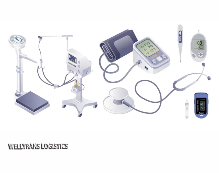 shipping case medical machines from hong kong to los angeles