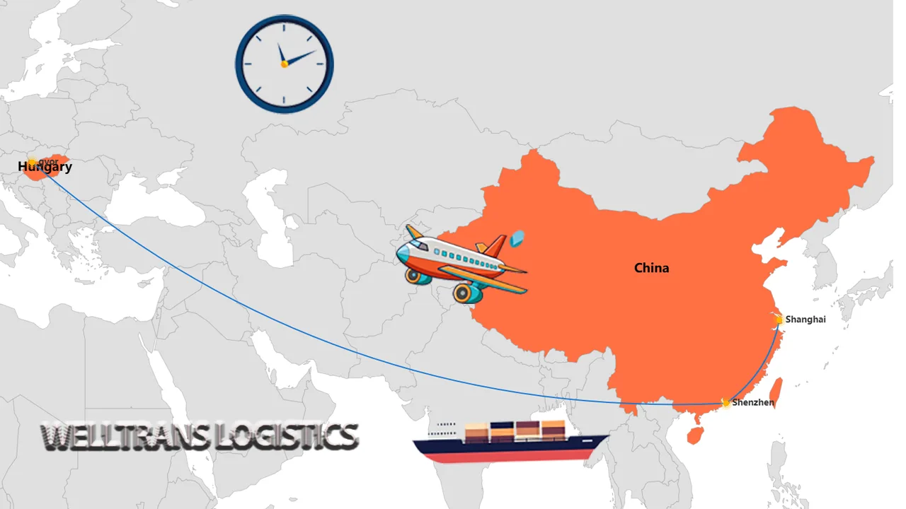 How Long Shipping From China To Hungary