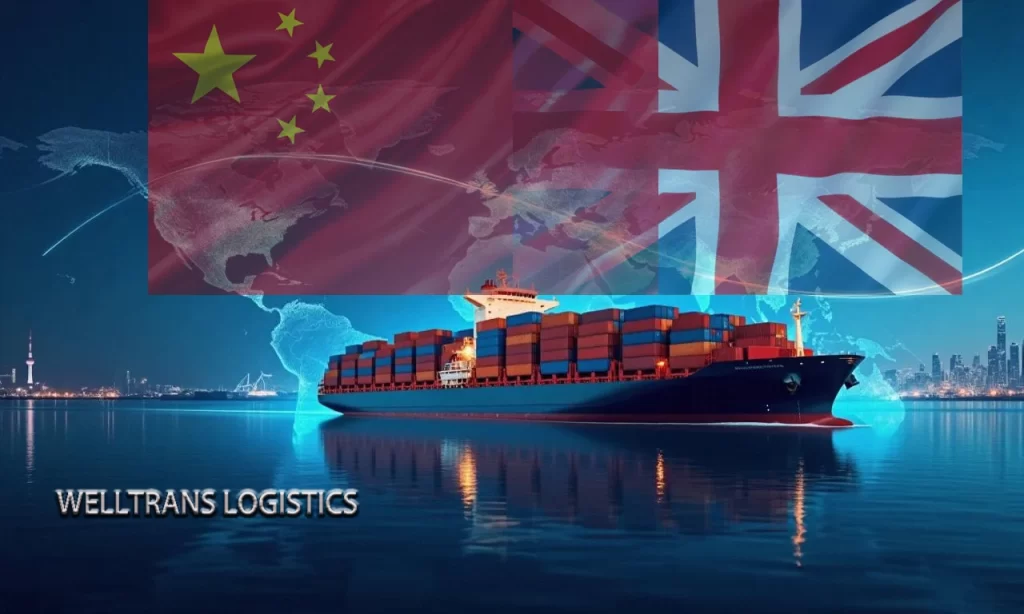 Ocean freight from China to uk