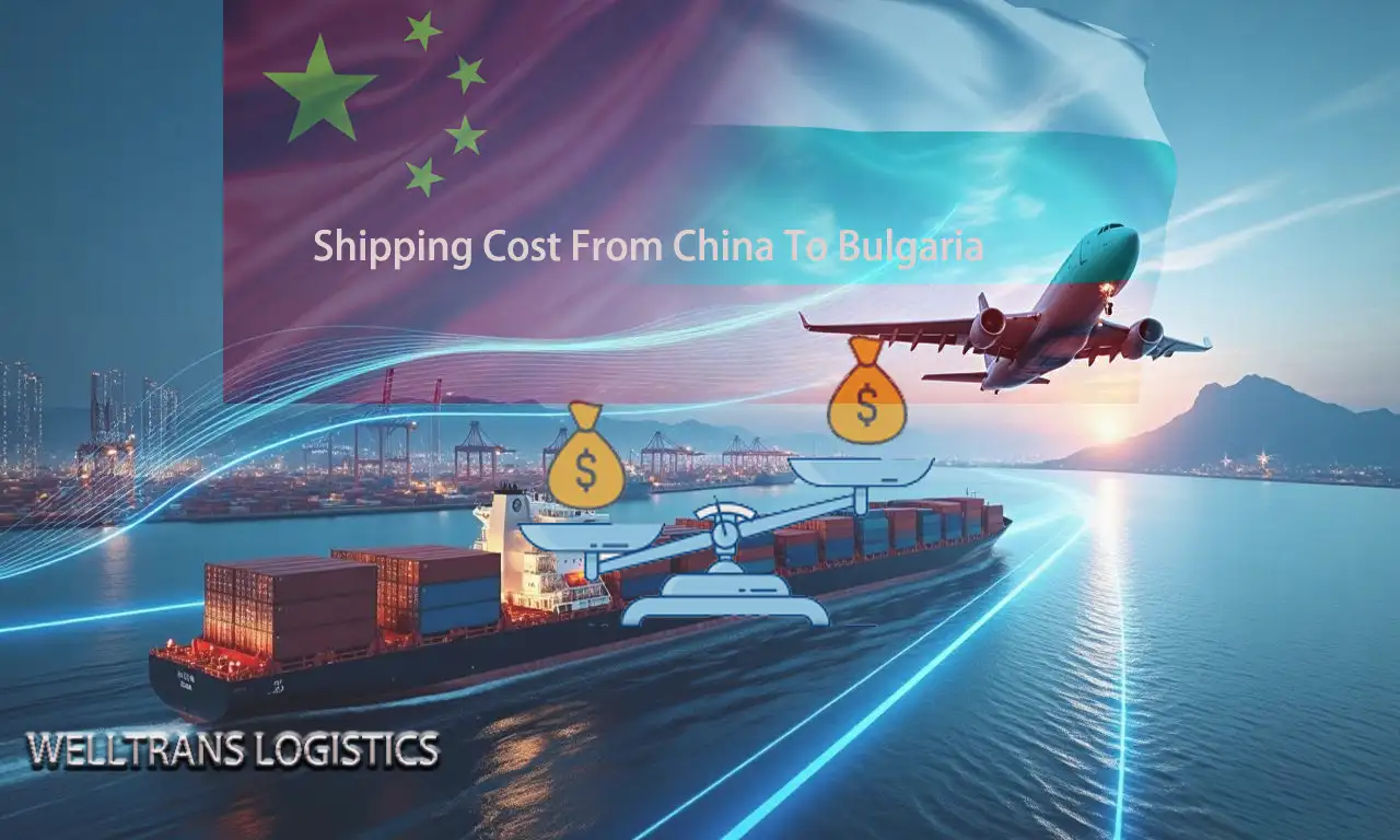 Shipping cost comparison from China to Bulgaria