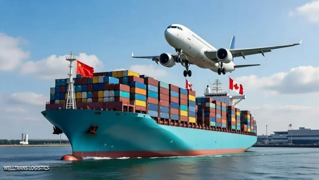 feature cheapest shipping from china to canada