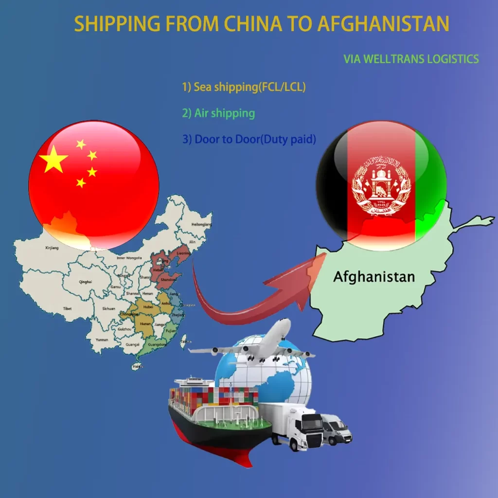 FeaturedImage Shipping from China to Afghanistan