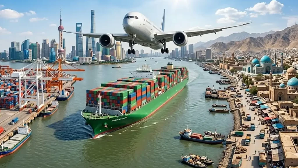 PORT PAIR FROM CHINA AFGHANISTAN