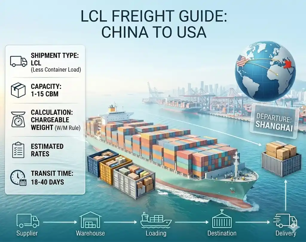 feature lcl freight from china to usa