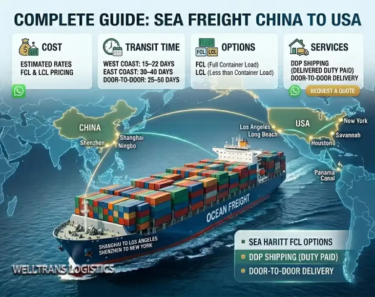 feature sea freight from china to usa
