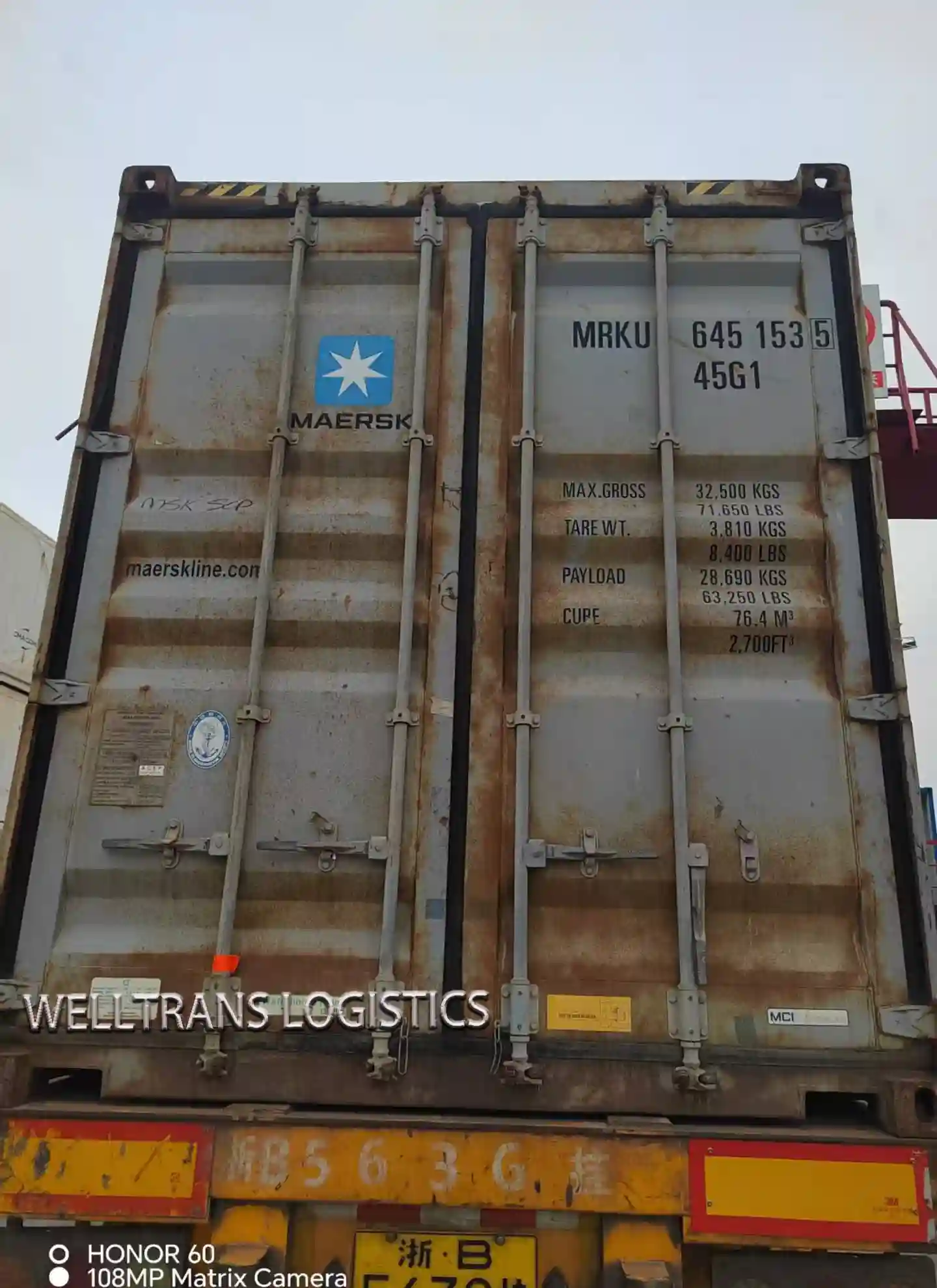 Loading picture for battery shipping case from Ningbo to New York 40HQ container ocean freight