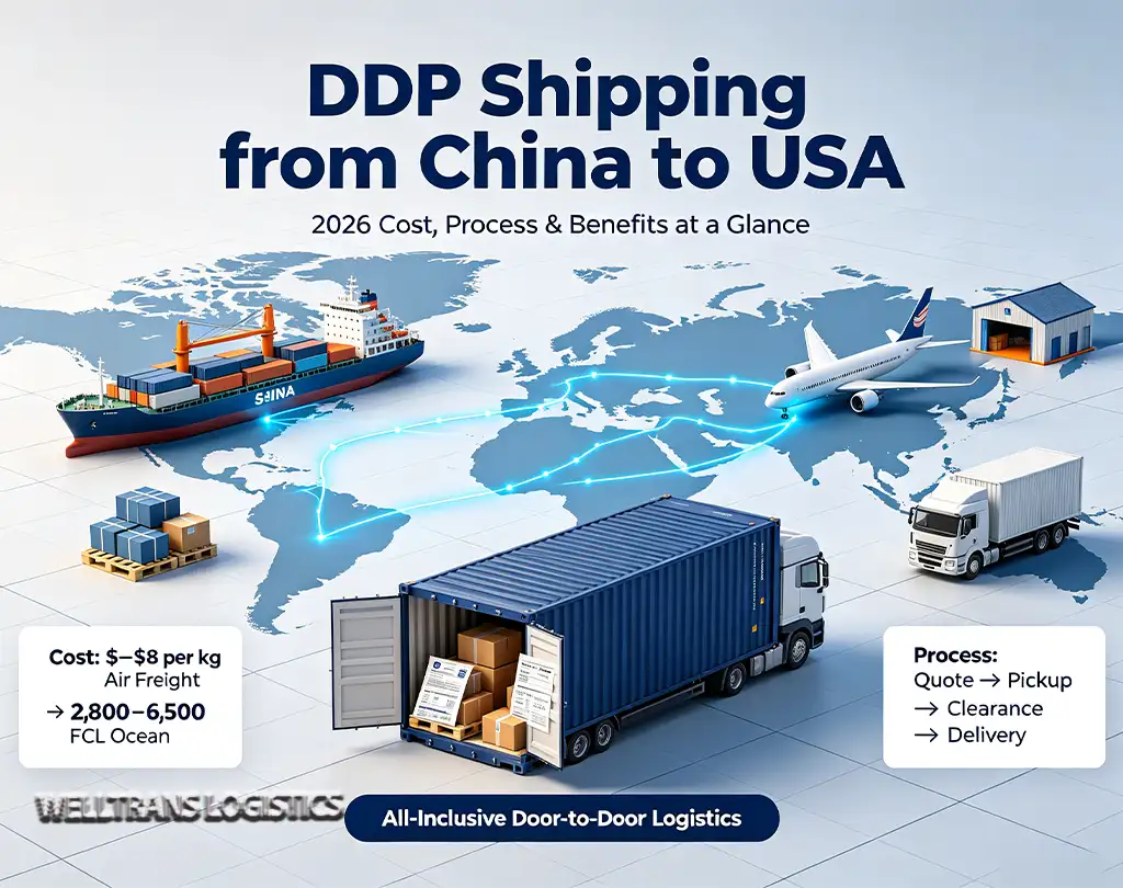 ddp shipping from china to usa